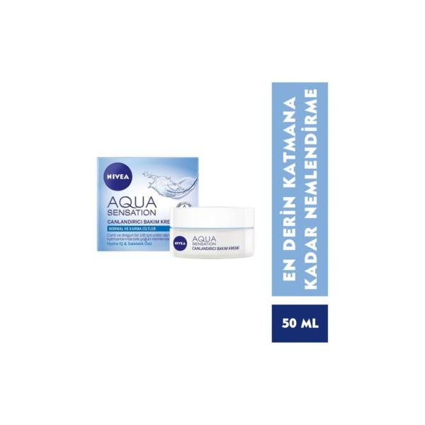 Nivea Aqua Sensation Canlandırıcı Yüz Bakım Kremi 50 ml