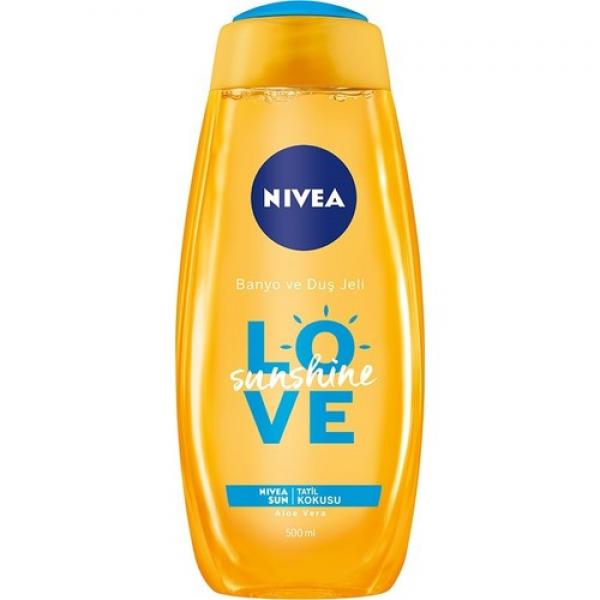 Nivea Sunshıne Love Banyo Ve Duş Jeli 500Ml