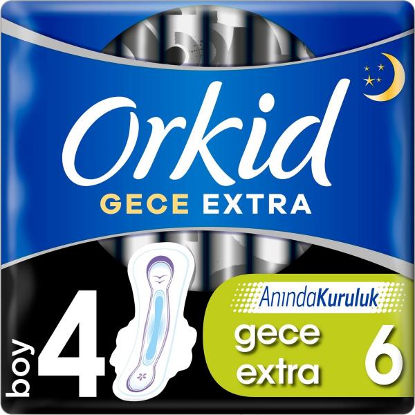 Orkid Ultra Extra Gece 6 Lı