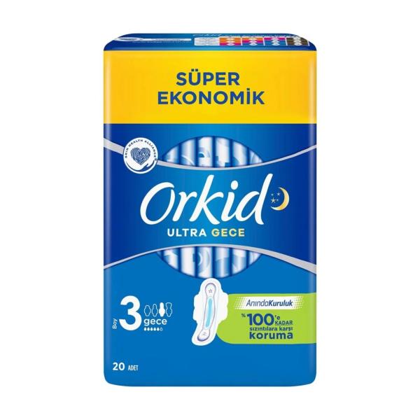 Orkid Ultra Extra Gece Anne Kız 20 Li