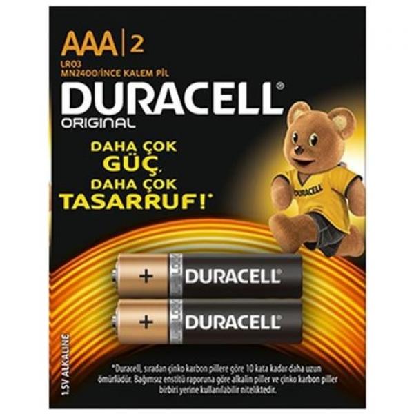 Duracell İncepil (AAA) 2 Li