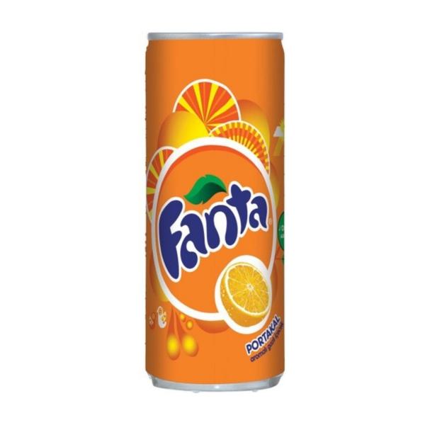 Fanta Portakal Kutu 200 Ml