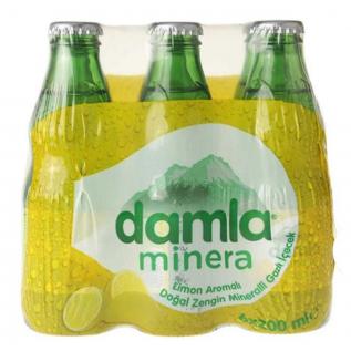 Damla Soda Limon 200 Ml 6 Adet