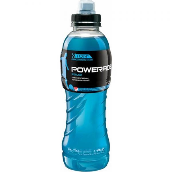 Powerade İce Blast Meyve Aromalı Mavi Pet 500 Ml