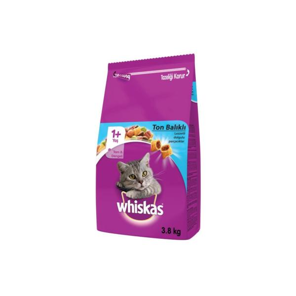 Whiskas Ton Balıklı Kedi Maması 3,8 Kg