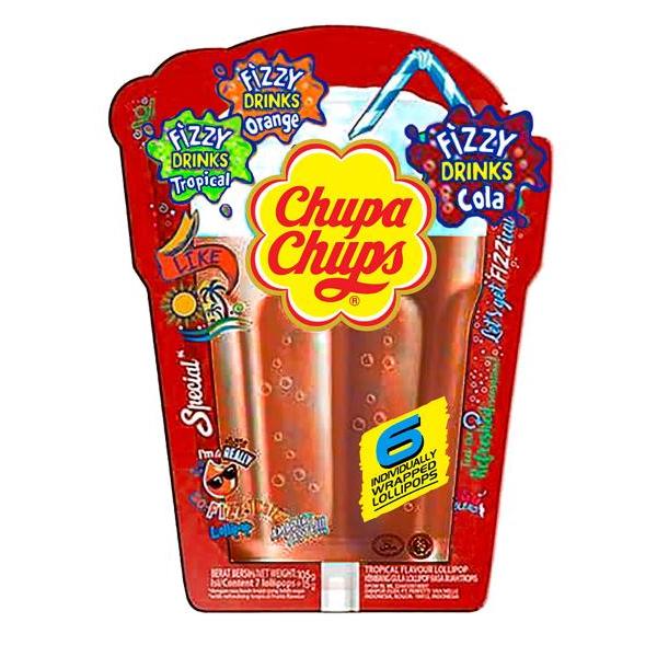 Chupa Chups 3 D Fizzy Drink 15 Gr