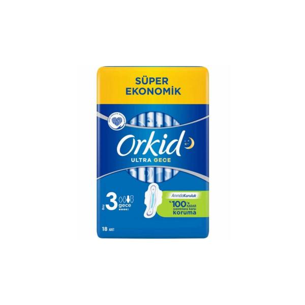 Orkid Ultra Extra Gece Anne Kız 18 Li