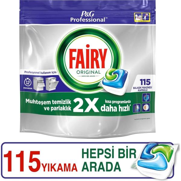 Fairy Hepsi Bir Arada Bulaşık Makinesi Tableti 115 Li