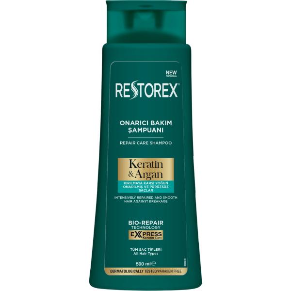 Restorex Şampuan Keratin Argan 500 ml