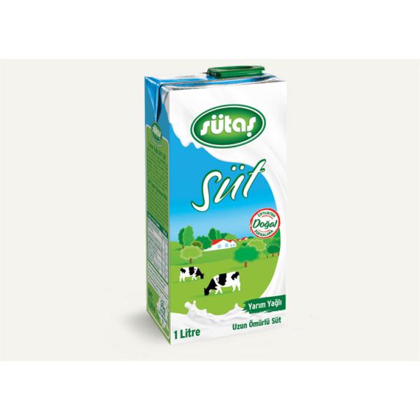 Sütaş Süt Yarım Yağlı 1 Lt