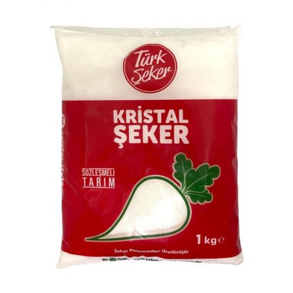Türk Şeker Kristal Toz Şeker 1 Kg