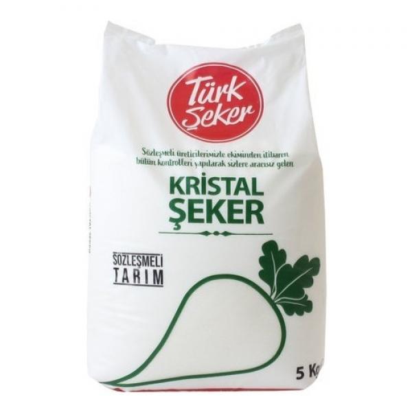 Türk Şeker Kristal Toz Şeker 5 Kg