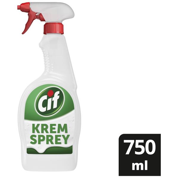 Cif Krem Sprey %100 Cif Krem Gücü 750 Ml