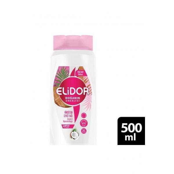 Elidor Şampuan Hindistan Cevizi Yağı Onarıcı Yıpranma Karşıtı 500 Ml