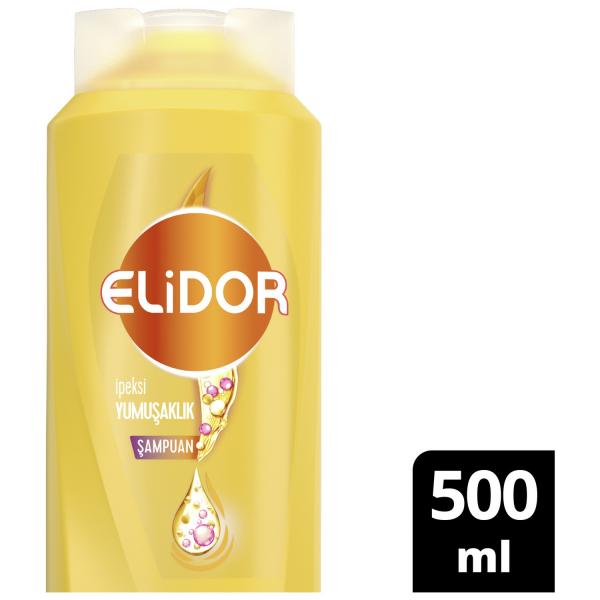 Elidor Şampuanı İpeksi Yumuşaklık Argan Yağı İpek Proteini C Vitamini 500 Ml