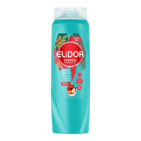 Elidor Şampuan Argan Yağı Ve Hibiskus Özü 500 Ml