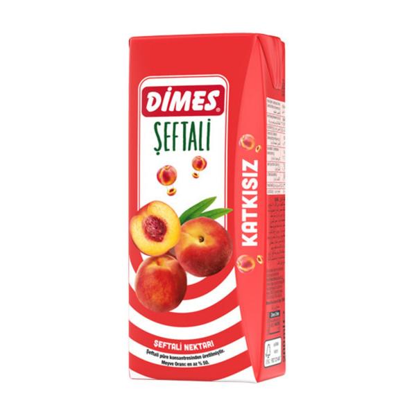 Dimes Şeftali Meyve Nectarı 200 Ml