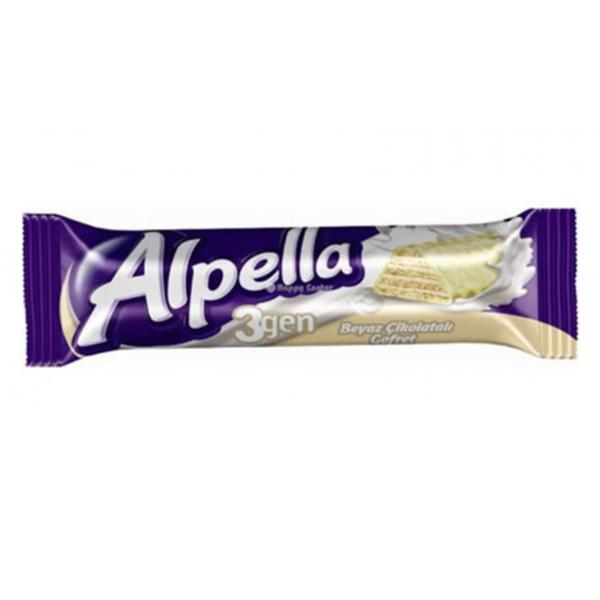 Ülker Alpella Üçgen Beyaz Çikol 28 Gr