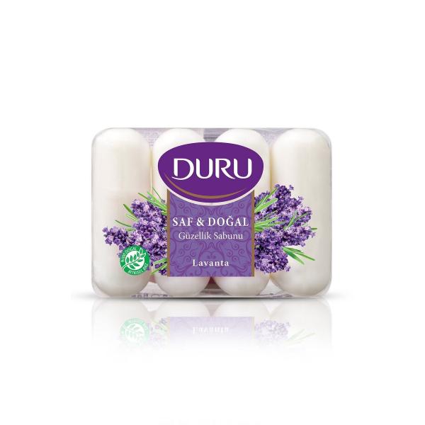 Duru Saf Doğal Lavanta Güzellik Sabunu 4x70 Gr 280 Gr