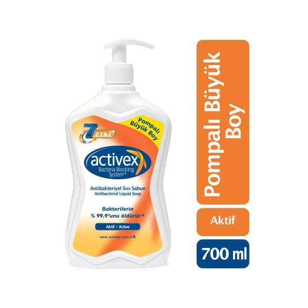 Activex Antibakteriyel Sıvı Sabun Aktif 700 Ml