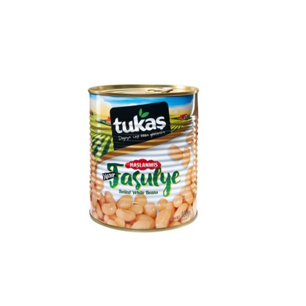 Tukaş Fasulye Haşlanmış 800 Gr