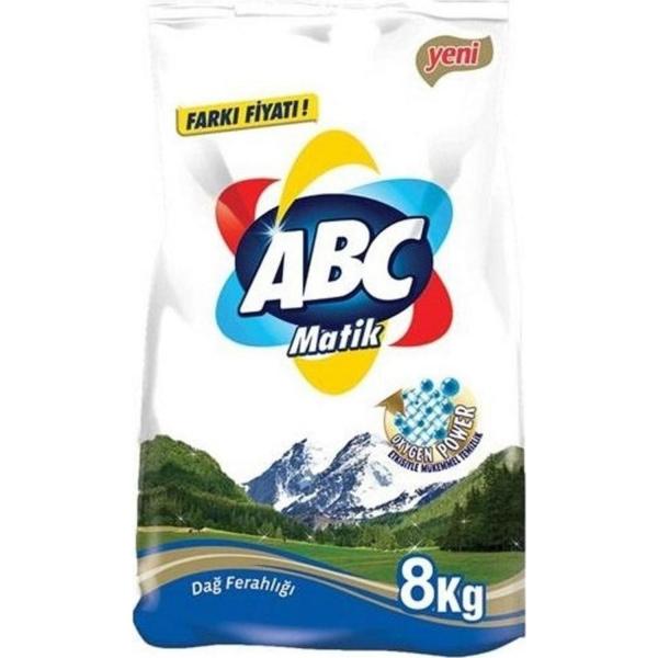 Abc Matik Toz Deterjan Dağ Ferahlığı 8 kg