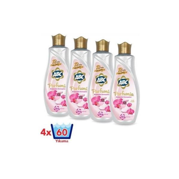 ABC Parfumia Zarif Orkide Konsantre Yumuşatıcı 1440 Ml 4'lü Seti