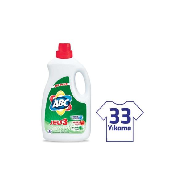 ABC Jel Çamaşır Deterjanı Bahar Ferahlığı 2145 ml (33 Yıkama)