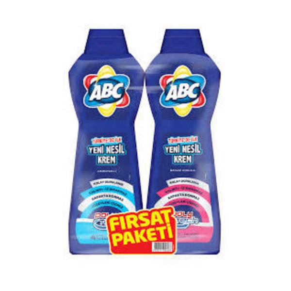 Abc Yeni Nesil Krem Amonya+Bahar 2*750 Ml