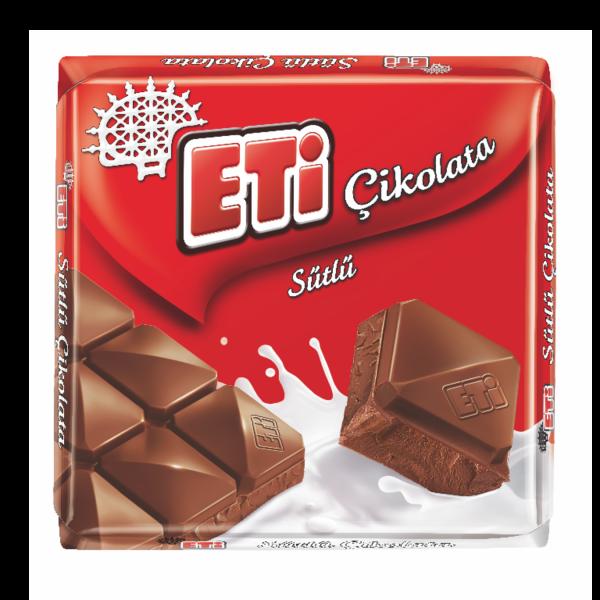 Eti Sütlü Kare Çikolata 65 Gr