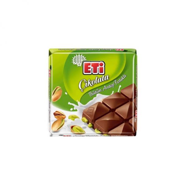 Eti Antep Fıstıklı Sütlü Çikolata 60 Gr