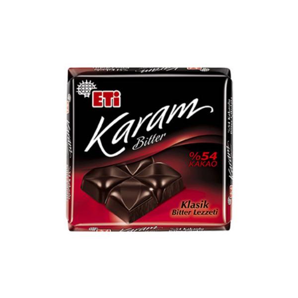 Eti Karam %54 Kakao Kare Çikolata 70 Gr