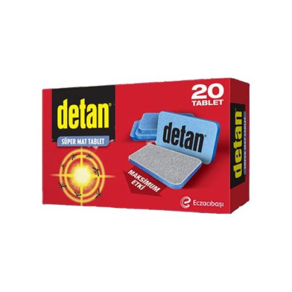 Detan Süper Mat Tablet 20 Gece