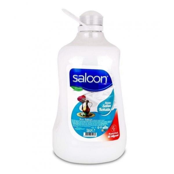 Saloon Sıvı Sabun Beyaz Sabun Kokulu 3,6 Lt