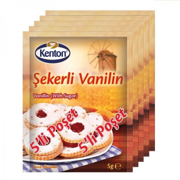 Kenton Şekerli Vanilin 5 Li