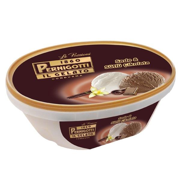 Pernıgottı Il Gelato Sütlü Çikolata - Sade 850 Ml