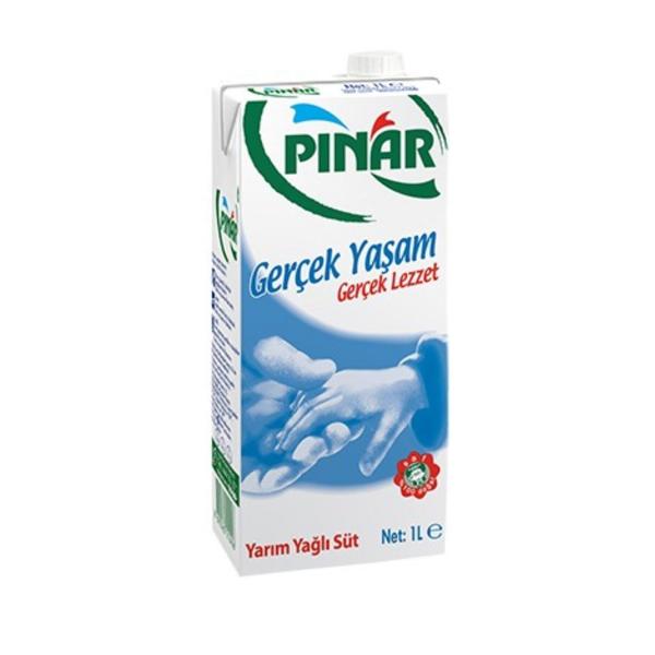 Pınar Süt Yarım Yağlı 1 Lt
