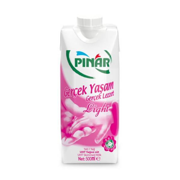 Pınar Süt Light %0,1 500 Ml (Yağsız)