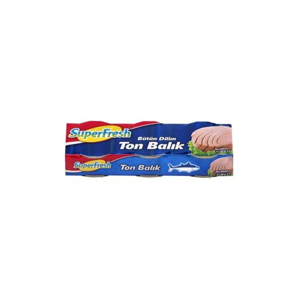 Superfresh Ton Balığı Ayçiçek Yağlı 3x80 gr