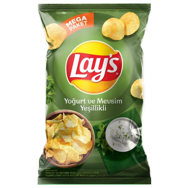 Lays Yoğurt Ve Mevsim Yeşillikli Mega Boy 145 Gr