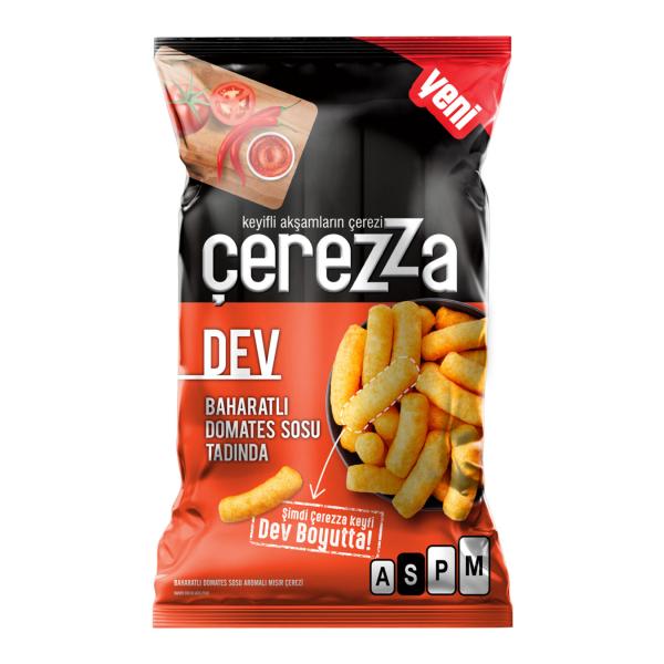 Çerezza Dev Baharatlı Domates Soslu Mısır Çerezi 150 Gr