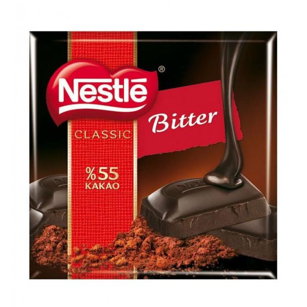 Nestle %55 Bitter Kare Classic Çikolata 60 gr