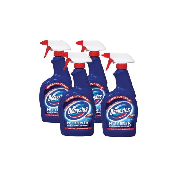 Domestos Çamaşır Sulu Sprey 4x750 ml