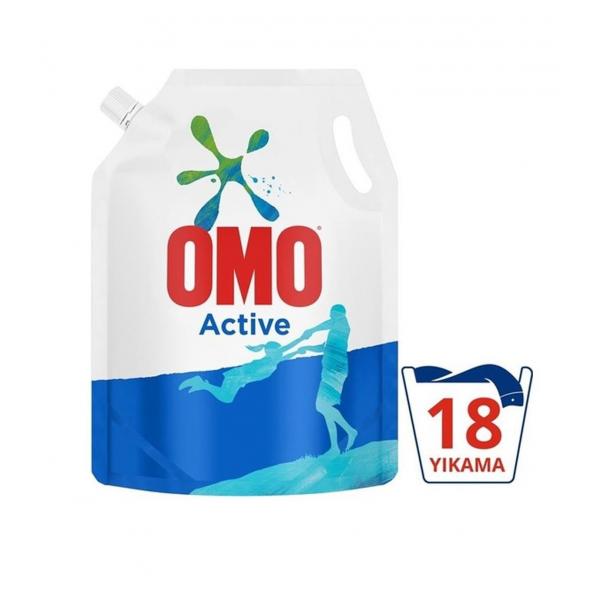 Omo Pouch Sıvı Deterjan Active 1170 ml 