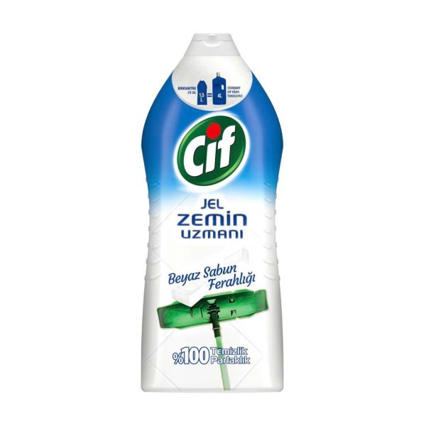 Cif Jel Zemin Uzmanı Beyaz Sabun 1500 Ml