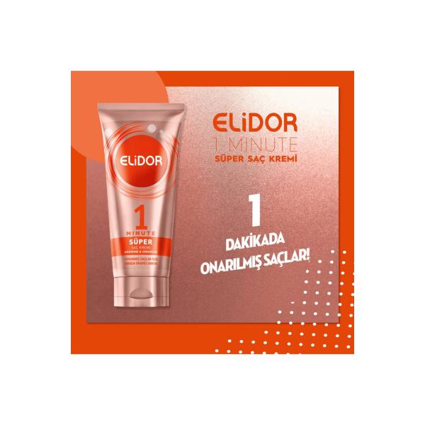 Elidor Saç Kremi Anında Onarıcı 1 Dk Süper 170 Ml