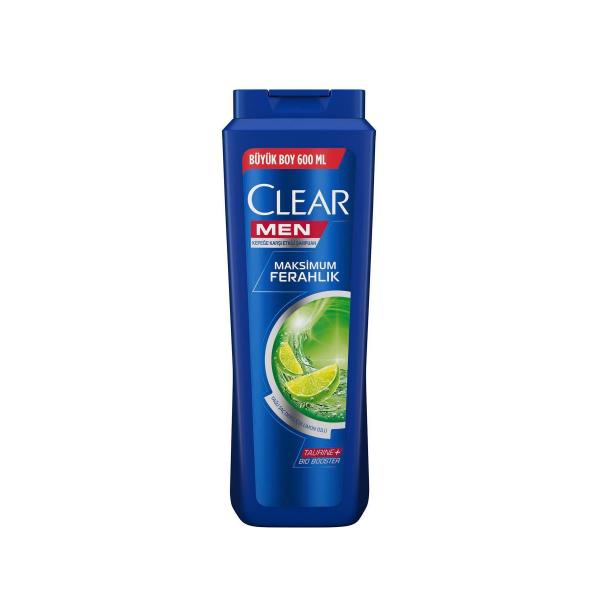 Clear Men Yağlı Saç Derisi Maximum Ferah Şampuan 600 Ml