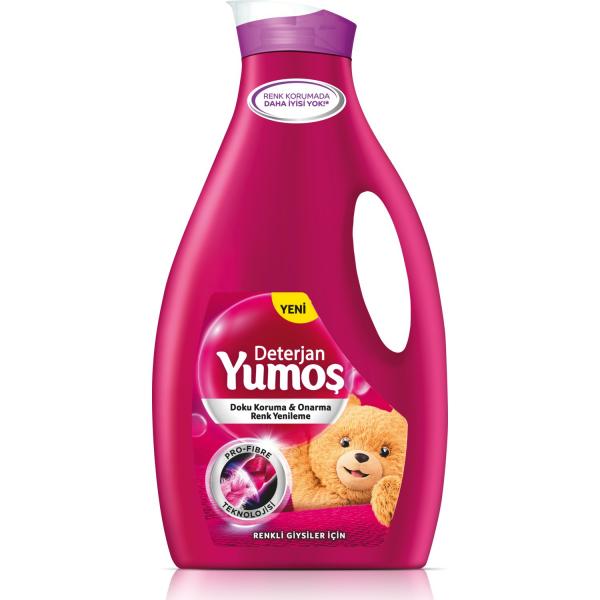 Yumoş Bakım Deterjanı Renkli 2520 ml