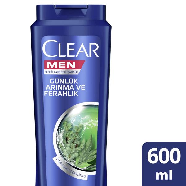 Clear Men Şampuan Arınma ve Ferahlık 600 ml
