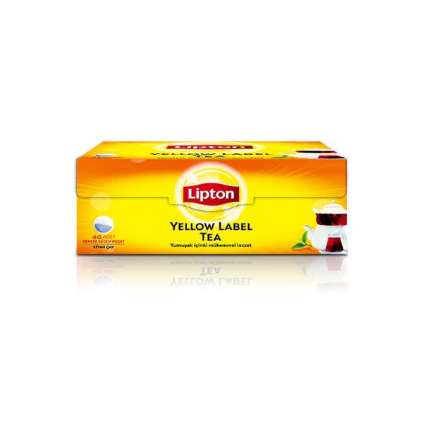Lipton Yellow Label Demlik Poşet Çay 48 li (154 Gr)